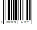 Barcode Image for UPC code 0008033369392