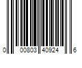 Barcode Image for UPC code 000803409246