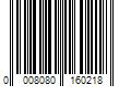 Barcode Image for UPC code 0008080160218