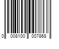 Barcode Image for UPC code 0008100007868