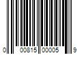 Barcode Image for UPC code 000815000059