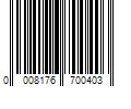 Barcode Image for UPC code 0008176700403