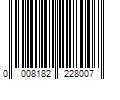 Barcode Image for UPC code 0008182228007