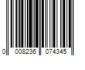 Barcode Image for UPC code 0008236074345