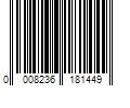 Barcode Image for UPC code 0008236181449