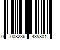 Barcode Image for UPC code 0008236435801. Product Name: Hillman Group Hillman 1-5/8 in. Panel Steel Nail Flat Head 6 oz