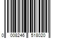 Barcode Image for UPC code 0008246518020