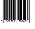 Barcode Image for UPC code 00082657504063