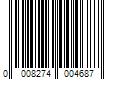 Barcode Image for UPC code 0008274004687