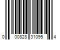 Barcode Image for UPC code 000828310954