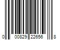 Barcode Image for UPC code 000829226568