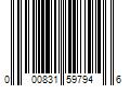 Barcode Image for UPC code 000831597946