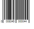 Barcode Image for UPC code 0008345000044