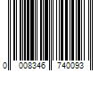 Barcode Image for UPC code 0008346740093