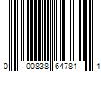 Barcode Image for UPC code 000838647811