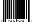 Barcode Image for UPC code 000842000053