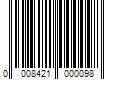 Barcode Image for UPC code 0008421000098