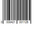 Barcode Image for UPC code 0008421001125