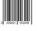 Barcode Image for UPC code 0008421003006