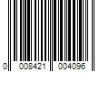 Barcode Image for UPC code 0008421004096