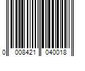 Barcode Image for UPC code 0008421040018