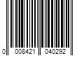 Barcode Image for UPC code 0008421040292