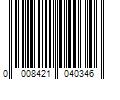 Barcode Image for UPC code 0008421040346