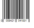 Barcode Image for UPC code 0008421041831