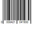 Barcode Image for UPC code 0008421041930