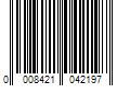 Barcode Image for UPC code 0008421042197