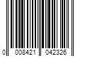 Barcode Image for UPC code 0008421042326