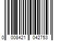 Barcode Image for UPC code 0008421042753