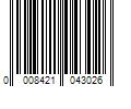 Barcode Image for UPC code 0008421043026