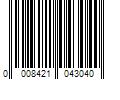 Barcode Image for UPC code 0008421043040