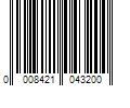 Barcode Image for UPC code 0008421043200