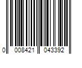 Barcode Image for UPC code 0008421043392