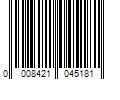 Barcode Image for UPC code 0008421045181