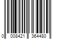 Barcode Image for UPC code 0008421364480. Product Name: Ty Beanie Boos Asha Ostrich Rainbow Med