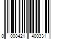 Barcode Image for UPC code 0008421400331