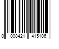 Barcode Image for UPC code 0008421415106