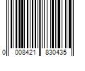 Barcode Image for UPC code 0008421830435