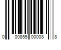 Barcode Image for UPC code 000855000088