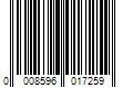 Barcode Image for UPC code 0008596017259