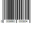 Barcode Image for UPC code 00086600008080