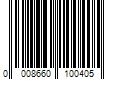 Barcode Image for UPC code 0008660100405