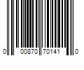 Barcode Image for UPC code 000870701410