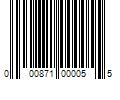 Barcode Image for UPC code 000871000055