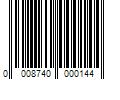 Barcode Image for UPC code 0008740000144. Product Name: Nemat White Musk Fragrance Oil