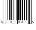 Barcode Image for UPC code 000875000075