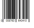 Barcode Image for UPC code 0008763643410